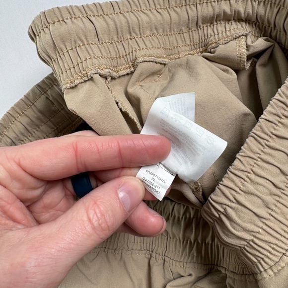 Air Jordan Track Pants Mens XL Beige Essential Woven Trouser Stretch Performance - Picture 6 of 12